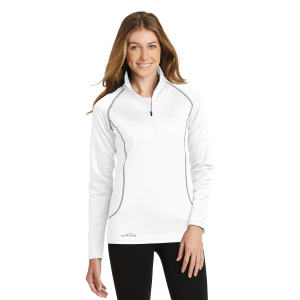 Eddie Bauer® Ladies Smooth Fleece Base Layer 1/2-Zip