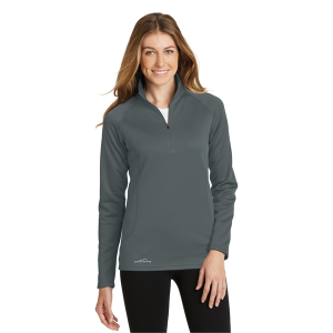 Eddie Bauer® Ladies Smooth Fleece Base Layer 1/2-Zip