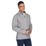 Devon & Jones Men's Bristol Full-Zip Sweater Fleece Jacket