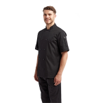 Artisan Collection by Reprime Unisex Short-Sleeve Recycled Chef's Coat