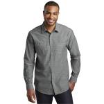 Port Authority® Slub Chambray Shirt - Men's